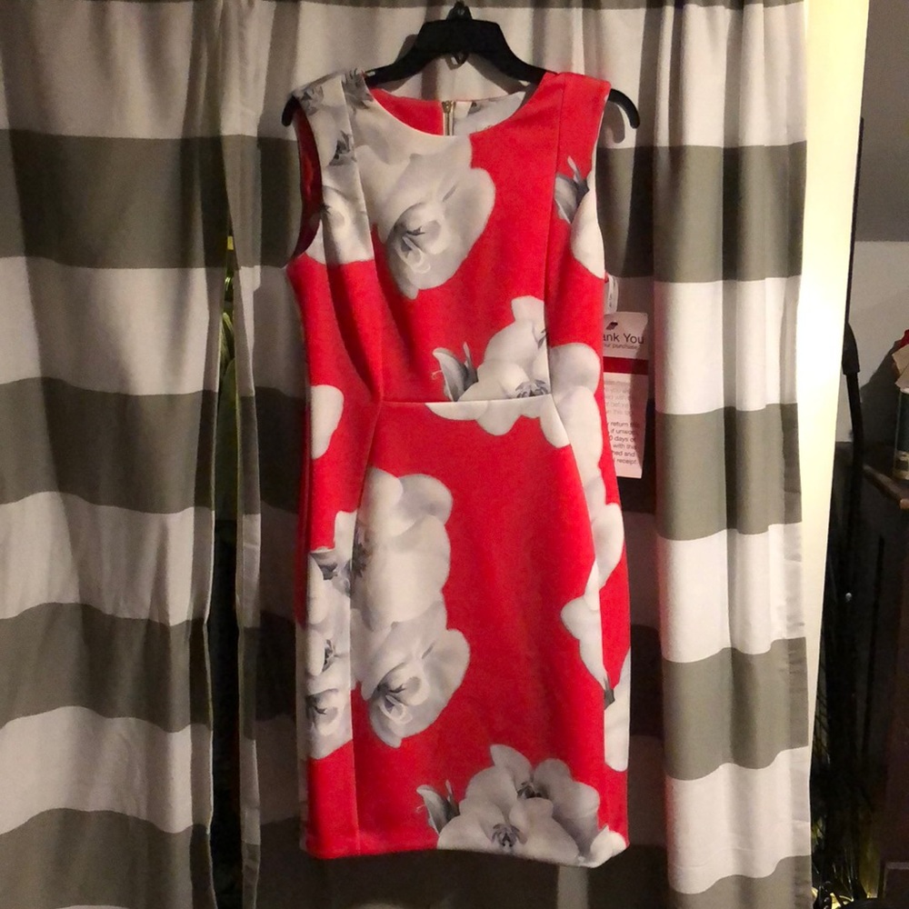 Calvin Kline Floral Dress